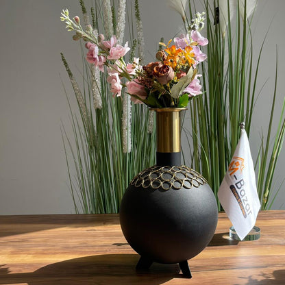 Luxury Modern Metallic Decorative Vase