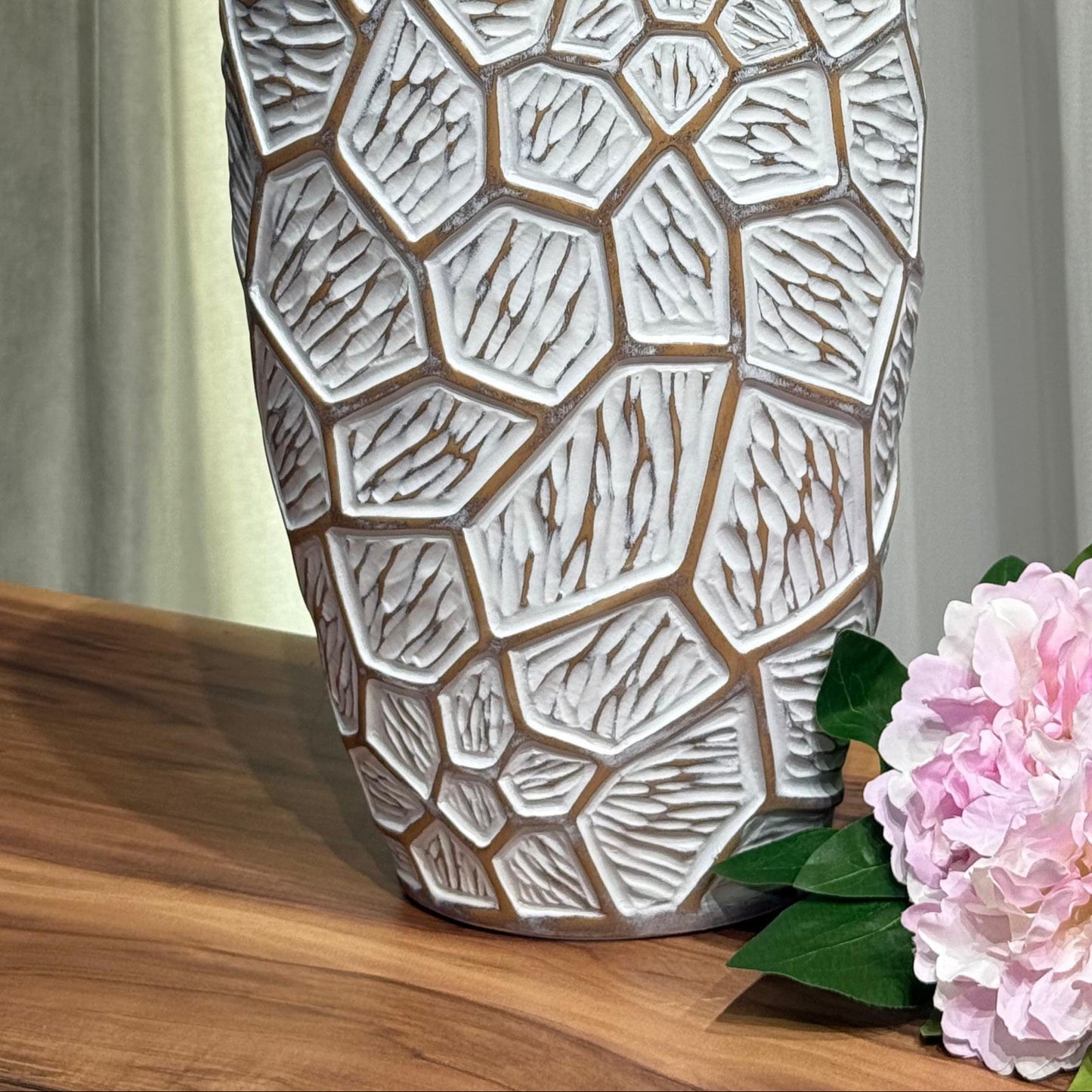 Vintage Luxe Ceramic Vase