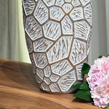 Vintage Luxe Ceramic Vase