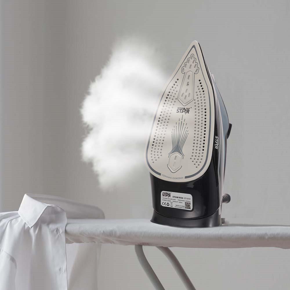 Household Ceramic Soleplate Steam Iron