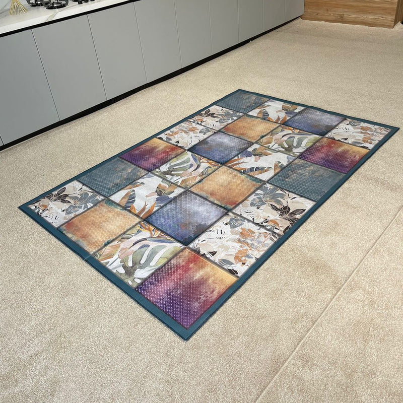 1.5x2.25 Leather Texture Outdoor Trip Rug