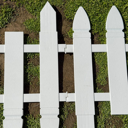 Plastic Picket Garden Fence