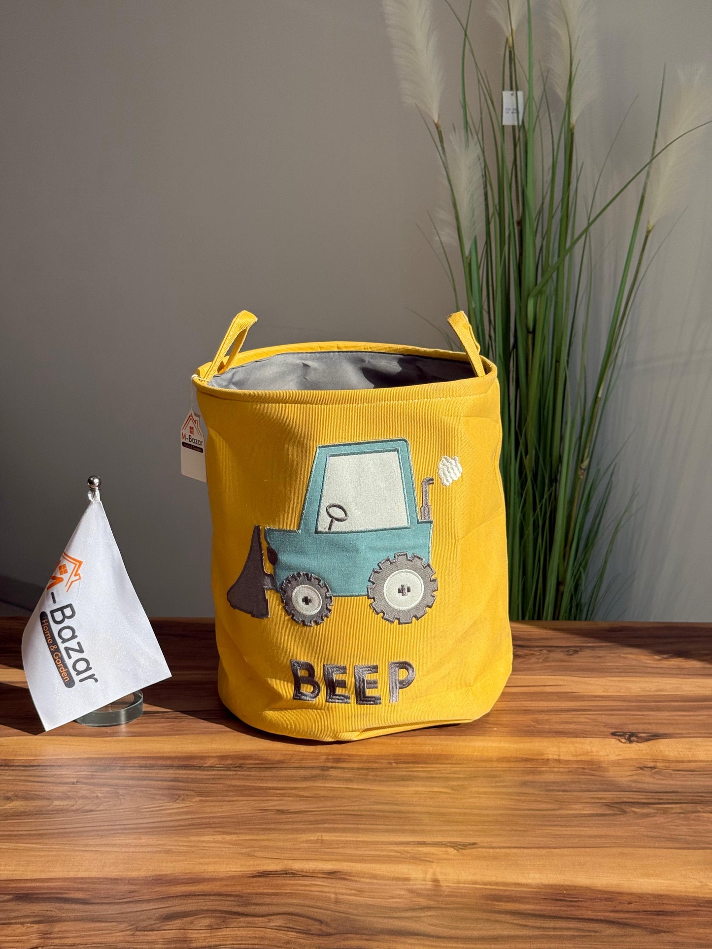 سلال تخزين الأقمشة متعددة الأغراض - مع تصميم الجرار