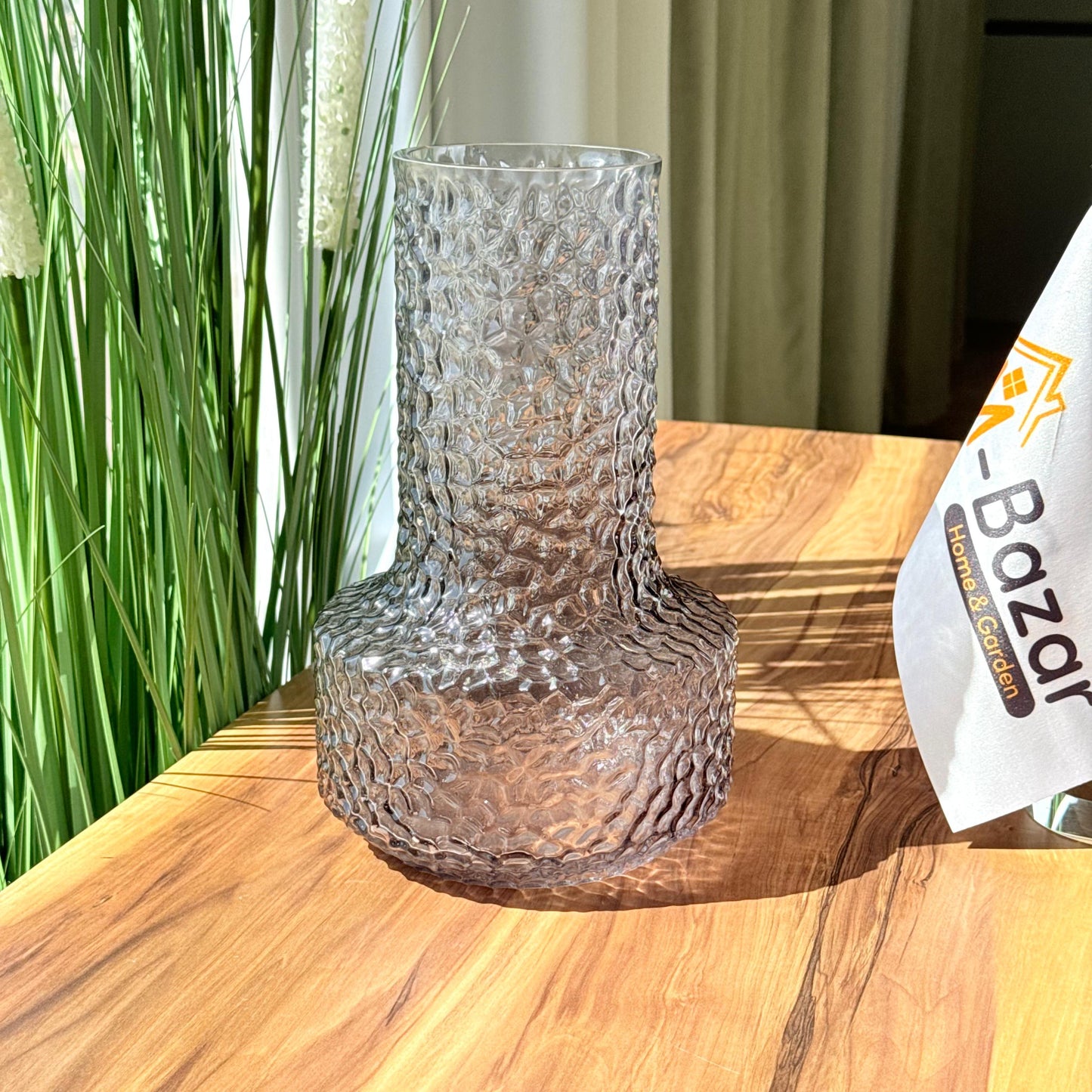 Granite Texture Glass Vase