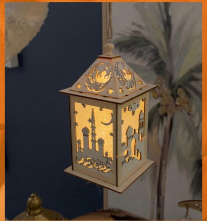 Wooden Decorative LED Table Lamp