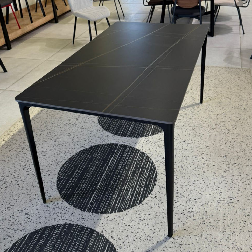 Black Marble Dining Table
