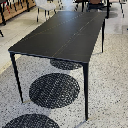 Black Marble Dining Table