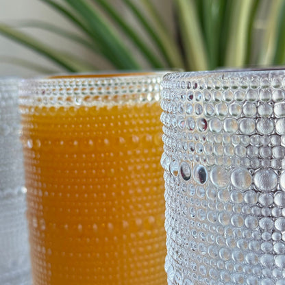 سێت پەرداخی شووشەیی مۆدێرن