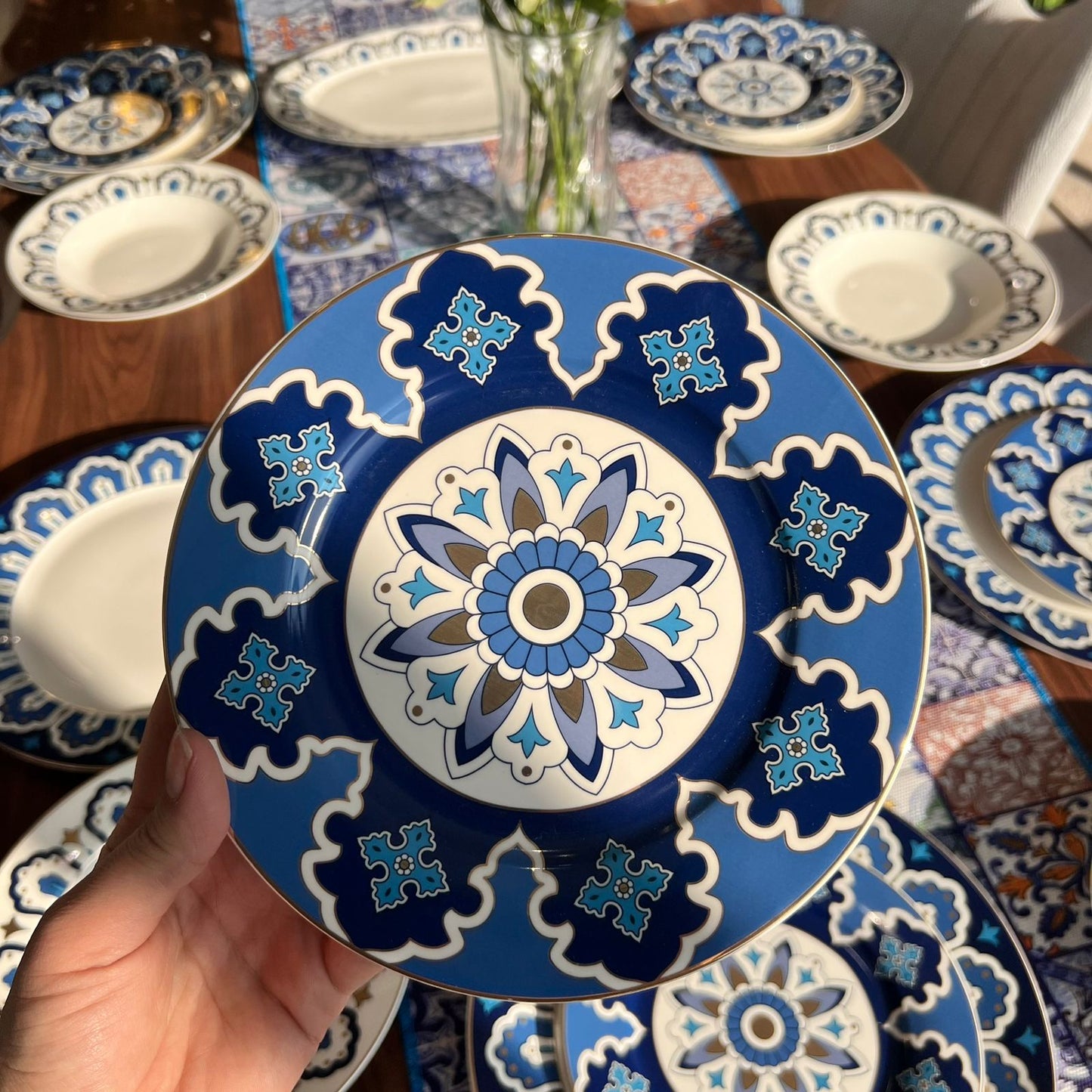 20PCS Porcelain Dining Tableware Set