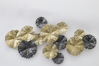 Floral Metal Wall Decoration Art