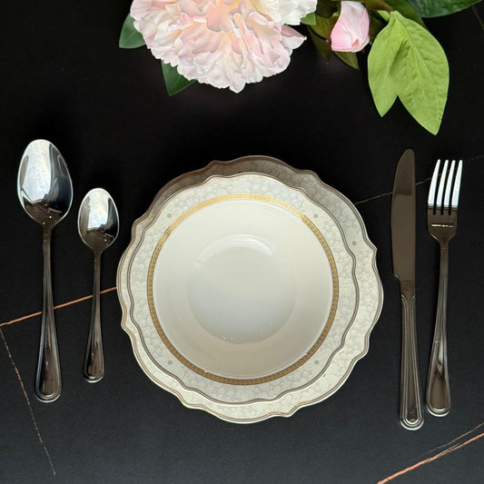 Elegant Silver Flatware Cutlery Collection