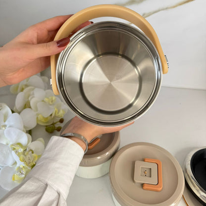 قاپەی نانی ستيل به 3 قەبارەى جياواز