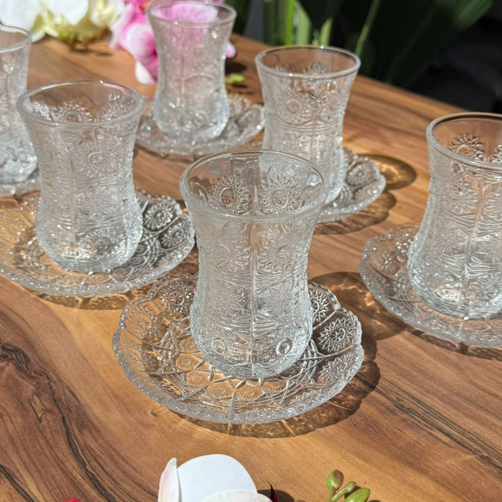 Royal Ottoman Tea Glass Set