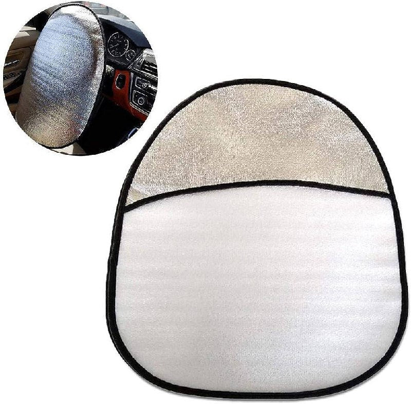 Aluminum Car Steering Wheel Sun Visor