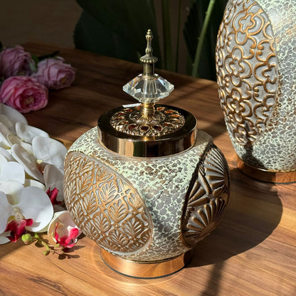 Giger Jar Shapes With Decorative Lids