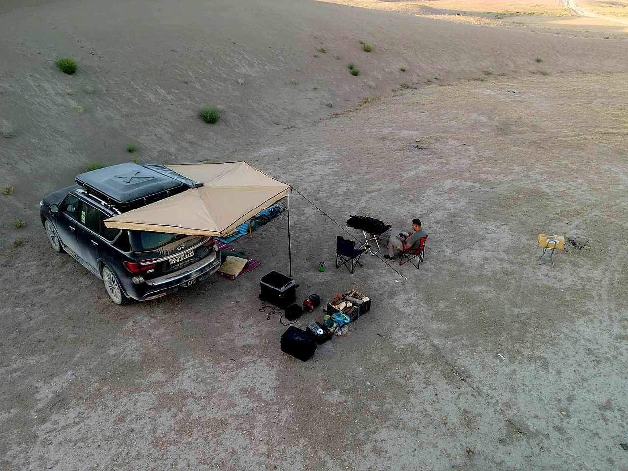 Overland Free Standing 270 Degree Awning