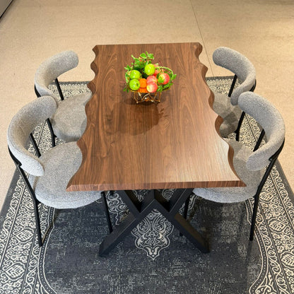 160cm Konel Table & Tina Chairs Indoor Set