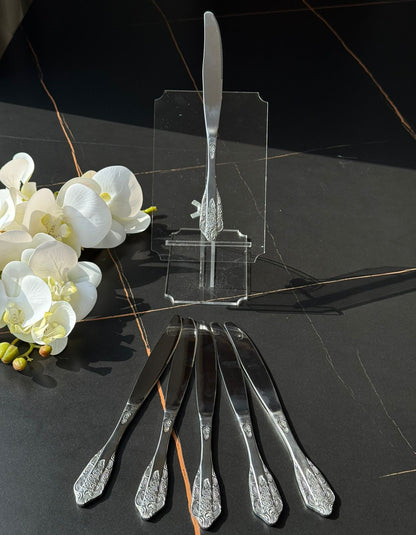 Classic Elegant Steel Cutlery Collection