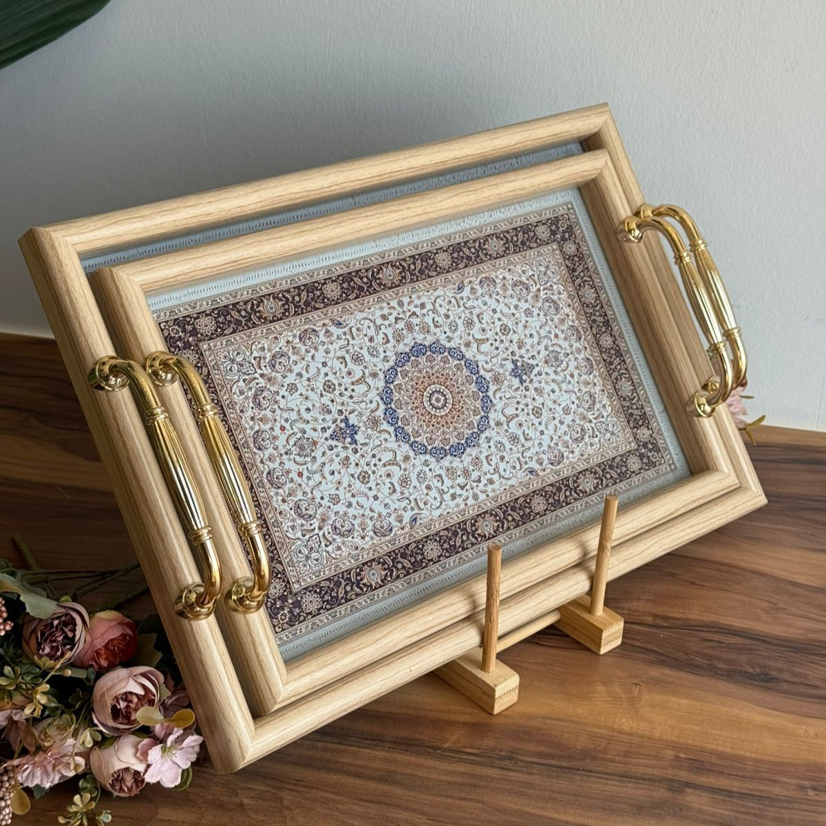 Classic Carpet Pattern Serving Tray