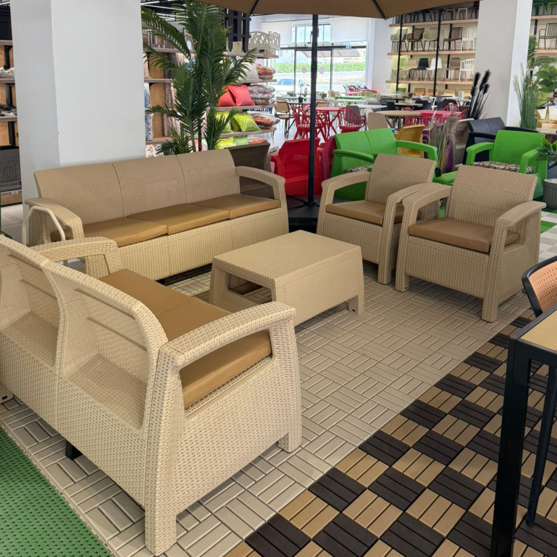 Modern Garden Seating Set