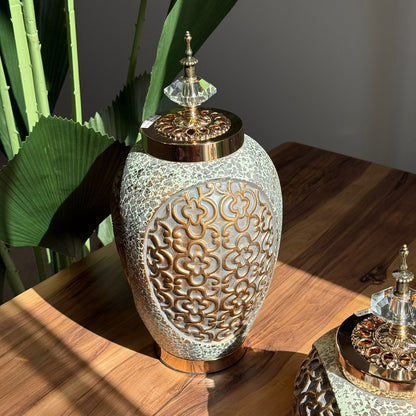 Giger Jar Shapes With Decorative Lids