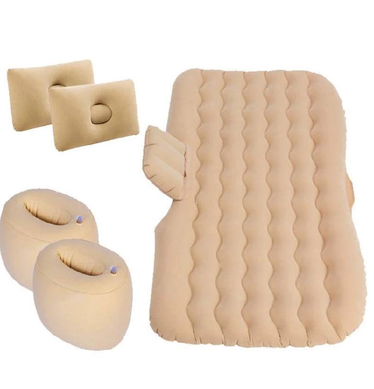 3Pcs - Inflatable Portable Car Air Mattress