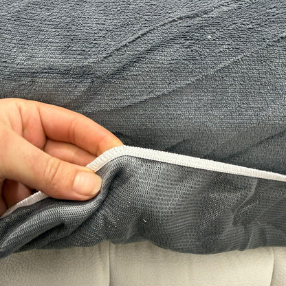 6 PCS - Modern Grey Plush Comforter Set