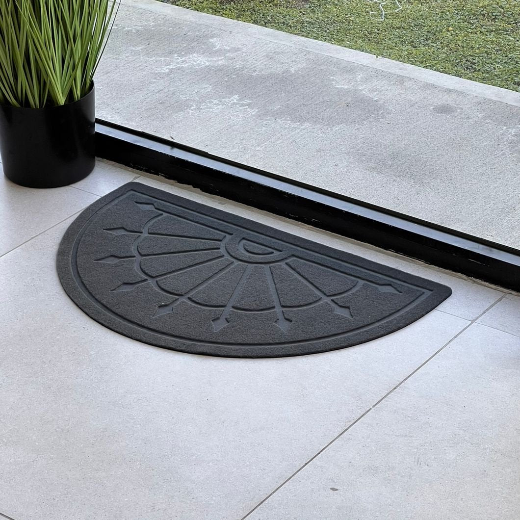 Economy D/14 43x73cm Half Circle Door Mat