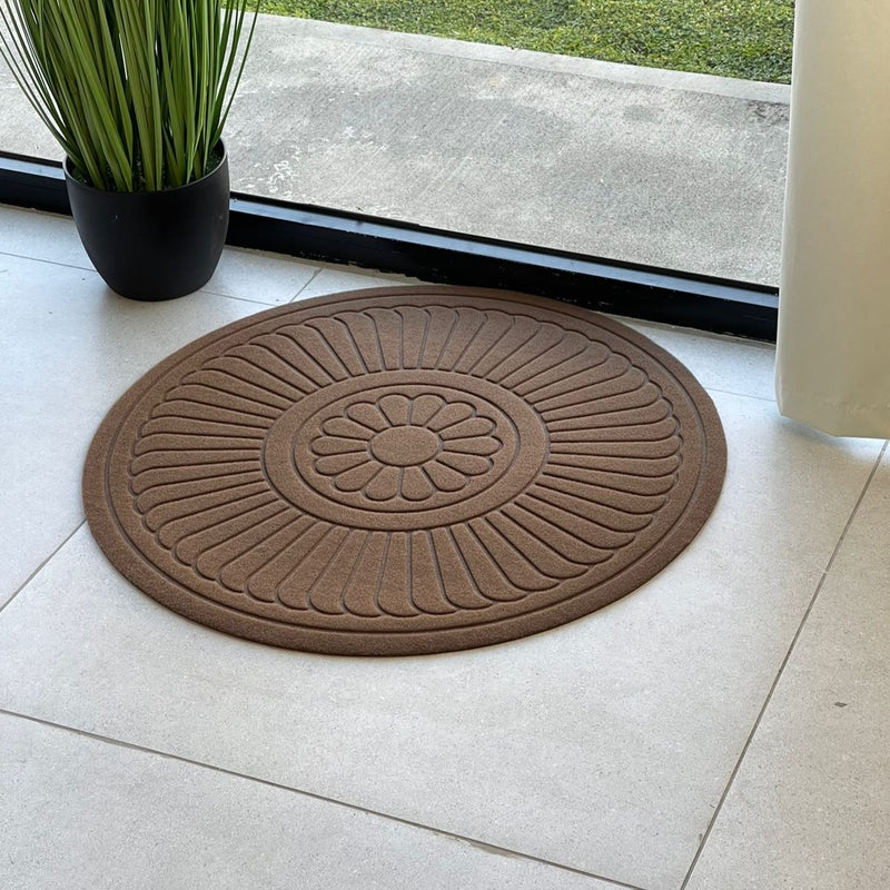 Heavy 75cm Sq-19-2 Circular Door Mat