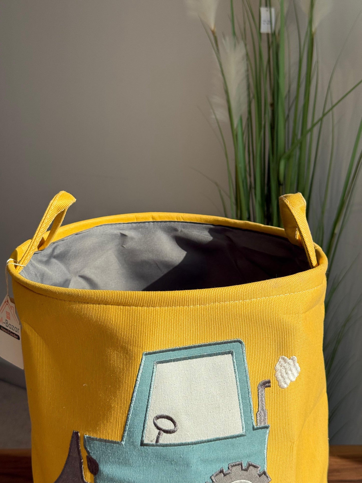 سلال تخزين الأقمشة متعددة الأغراض - مع تصميم الجرار