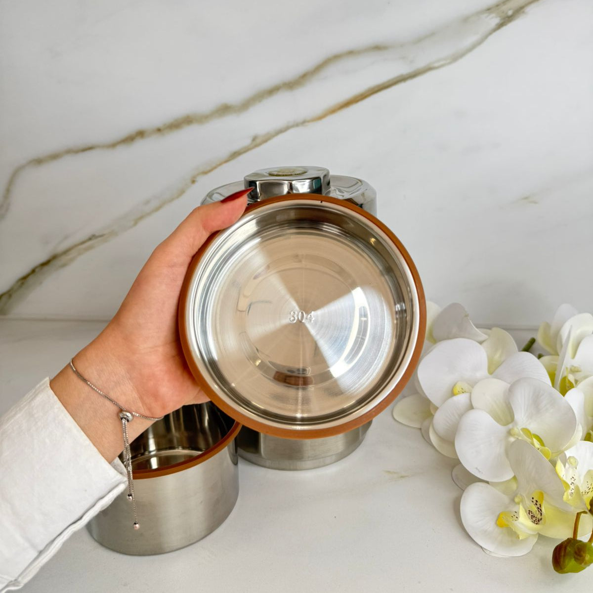 Portable Stainless Steel Lunch Box