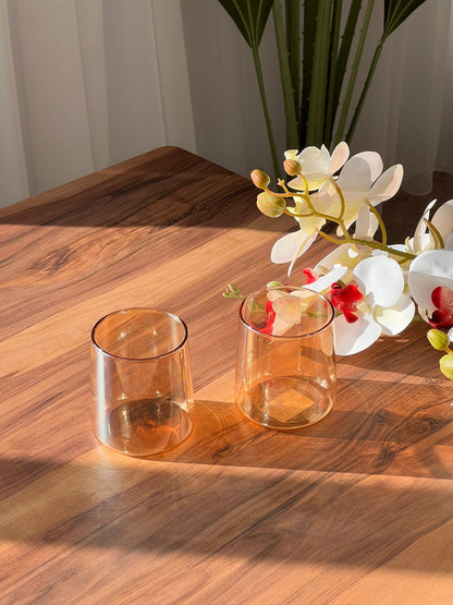 320ml Trasparent Stemless Round Glass