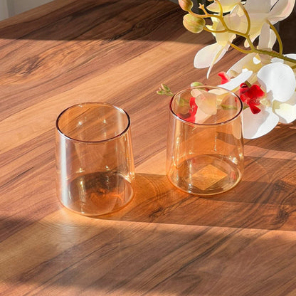 320ml Trasparent Stemless Round Glass