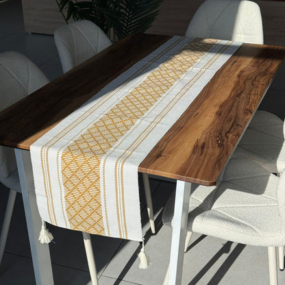 ٣٥ × ٢٢٨سم ڕایەخی سەر مێزی دیکۆراتی شاهانە