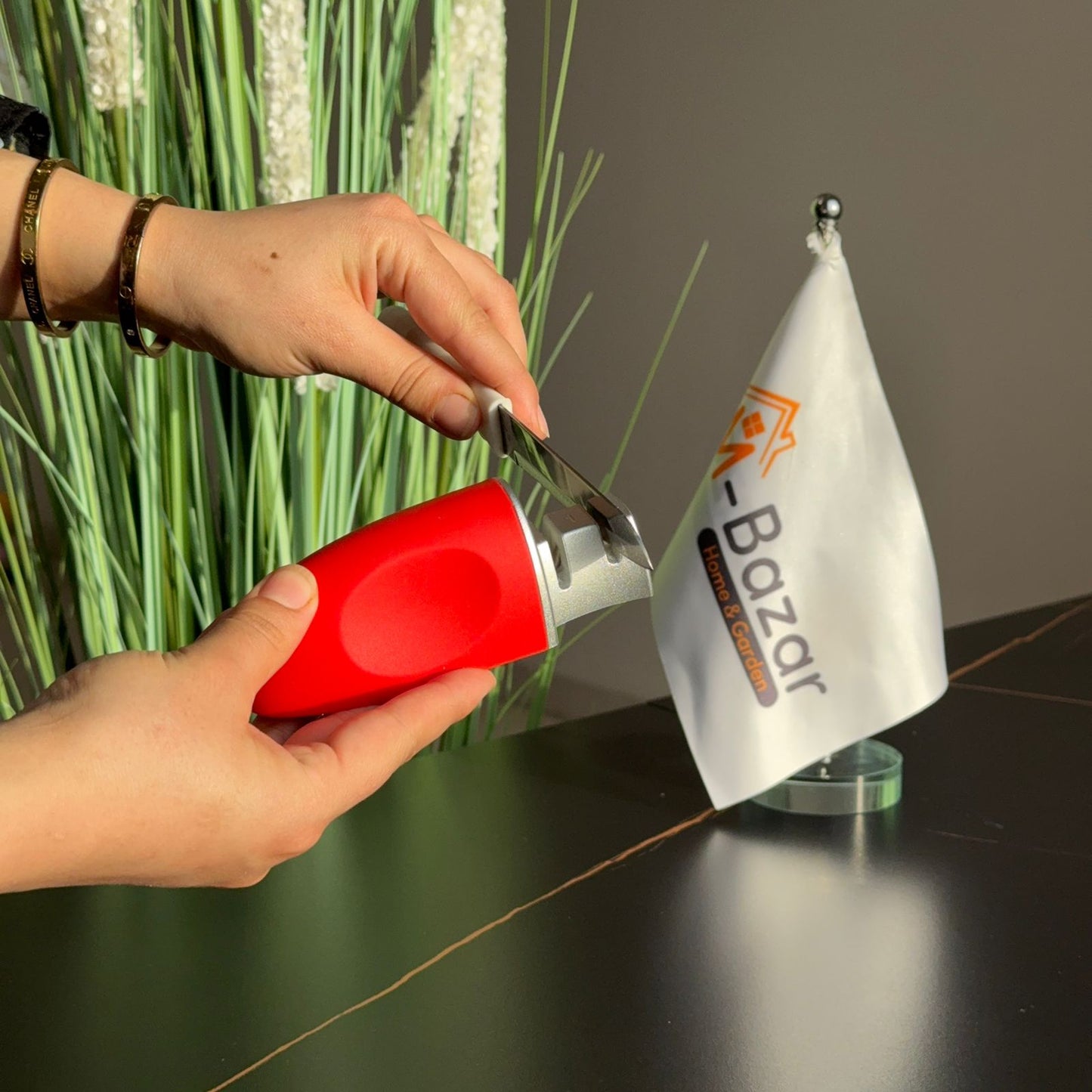 2-Stage Manual Knife Sharpener