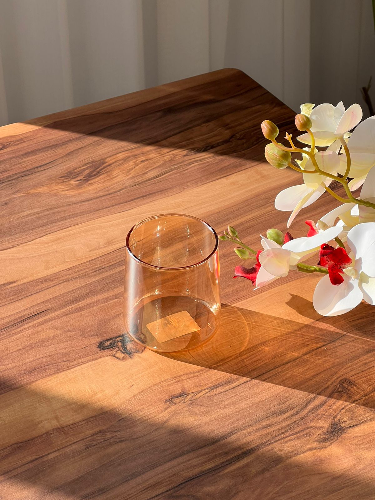 320ml Trasparent Stemless Round Glass