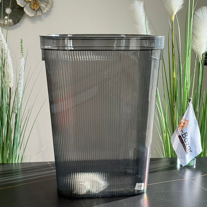 2-Sized Modern Transparent Plastic Storage Container