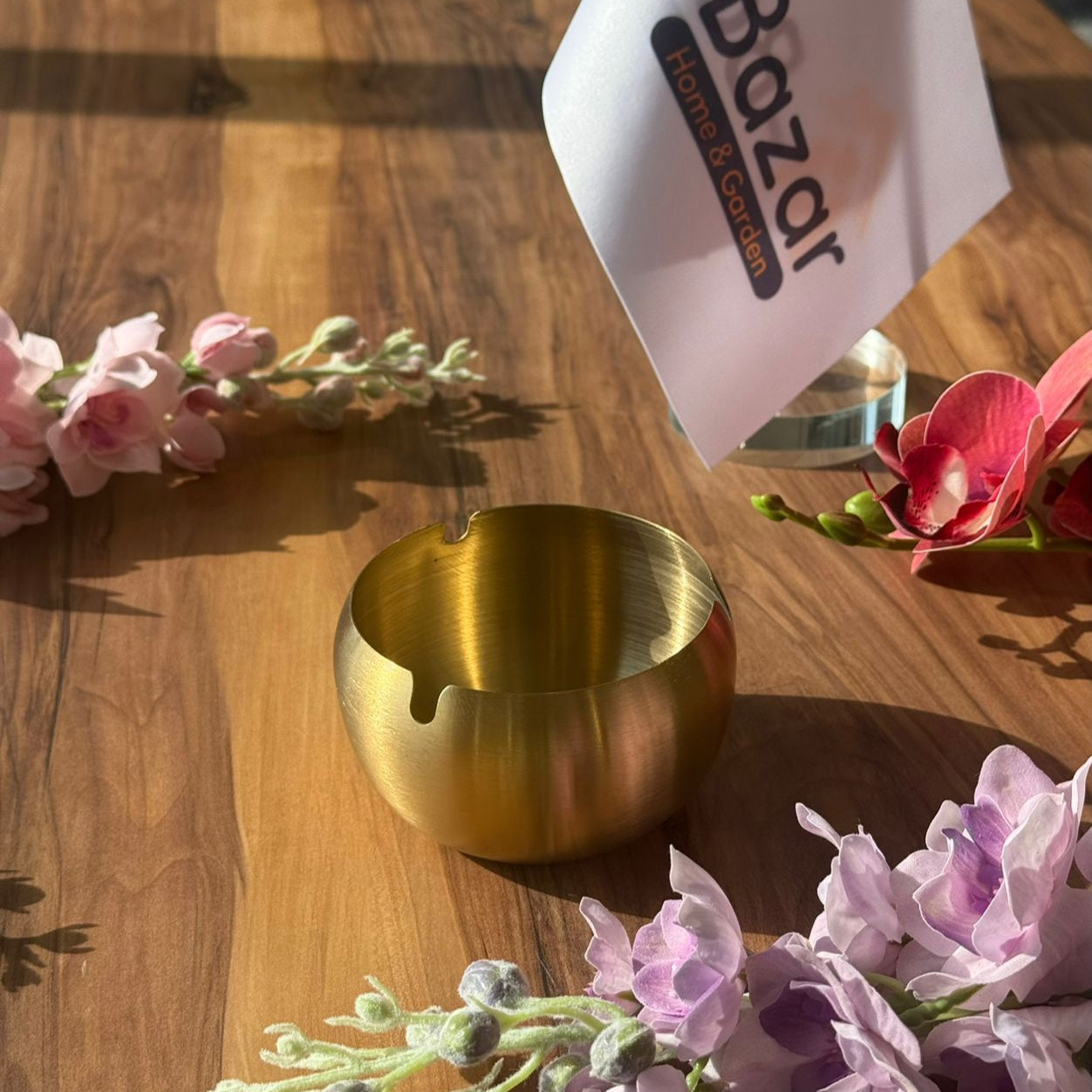 مجموعة منافض سجائر معدنية عصرية - تشكيلة ألوان ثلاثية