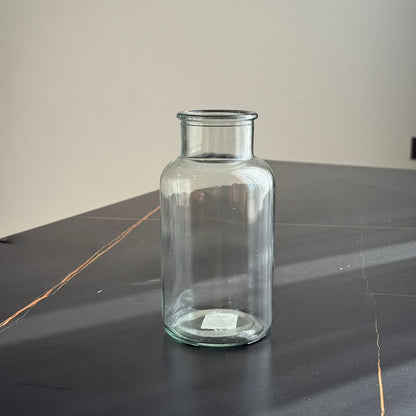 Classic Clear Glass Vase