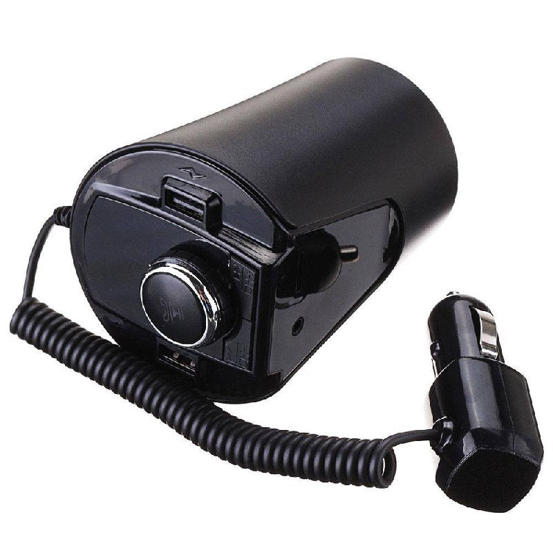 Multifunctional Cup-Shaped Car FM Transmitter