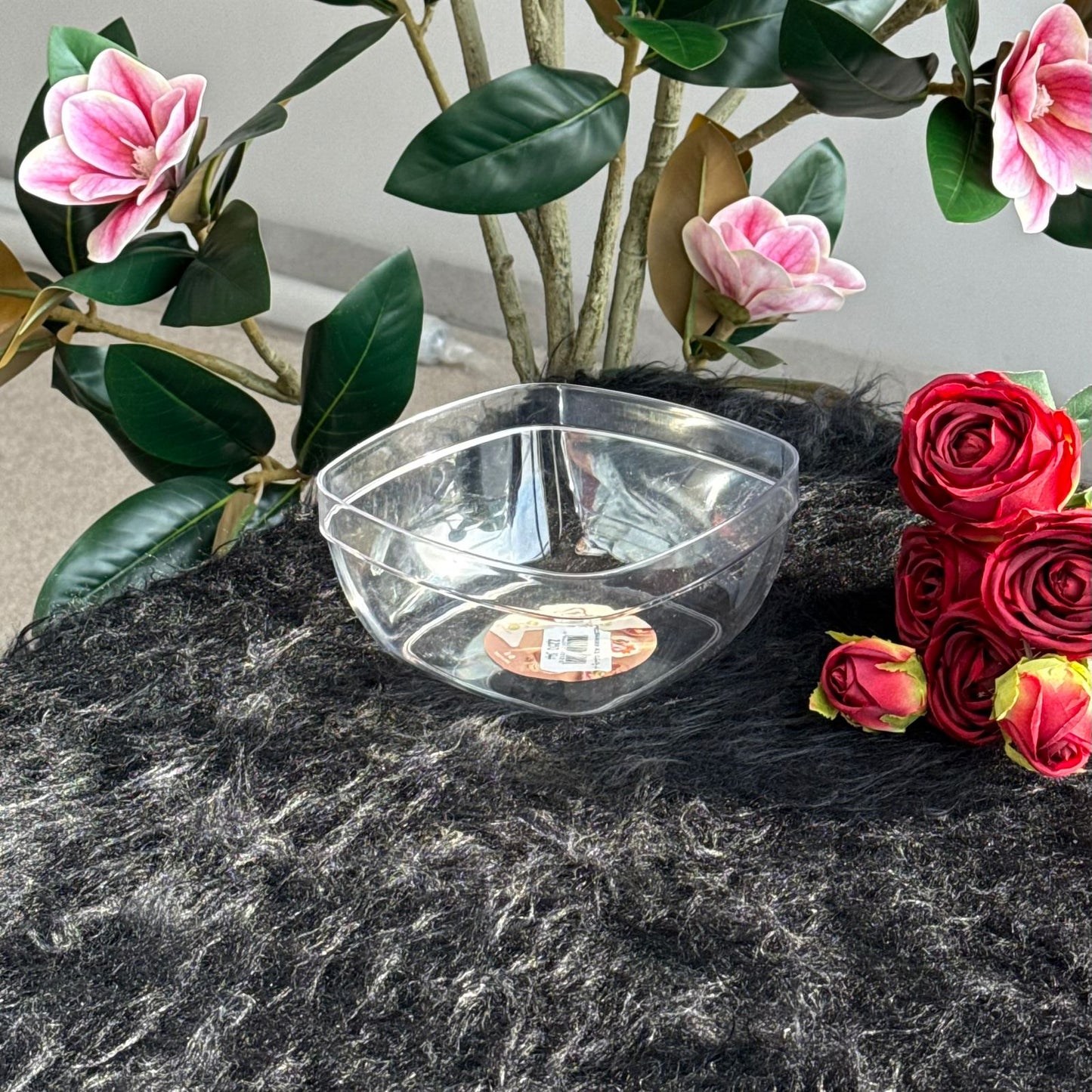 Clear Multi-Size Serving & Storage Bowls