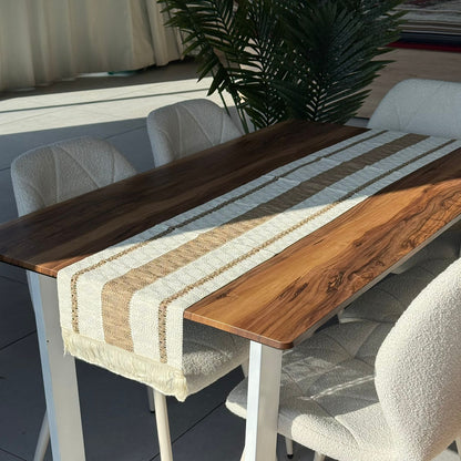 ٣٠ × ١٨٠سم ڕایەخی سەر مێزی دیکۆراتی شاهانە