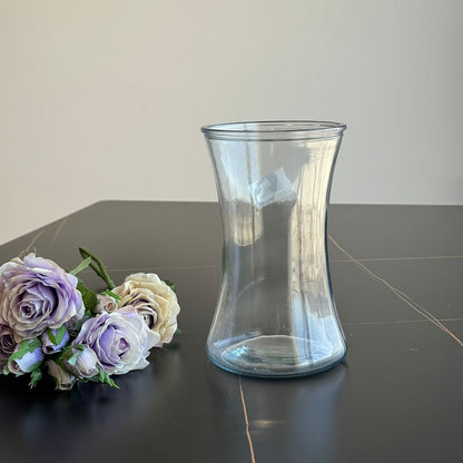 Modern Minimalist Clear Glass Vase