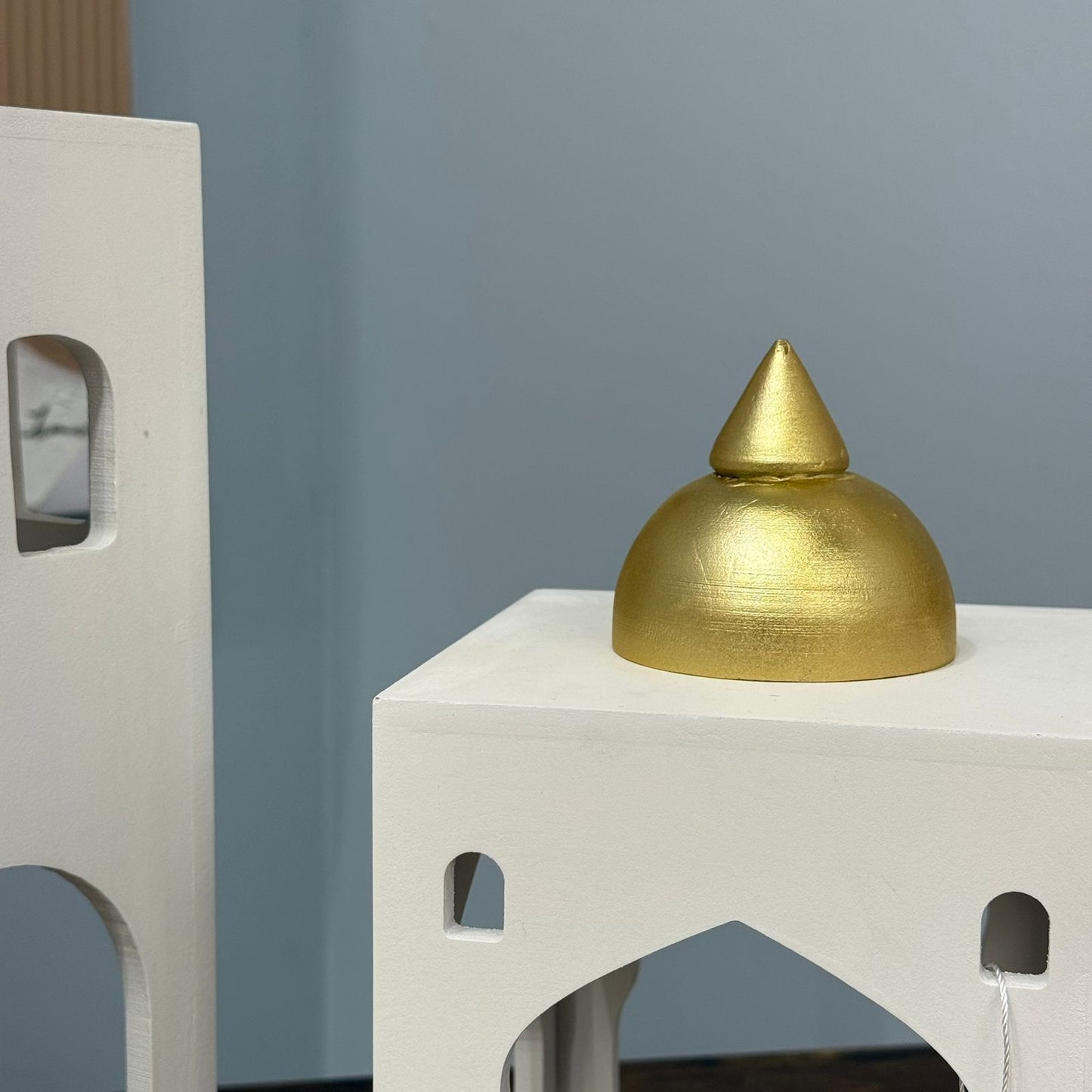 Gold Dome Minaret Table Lantern