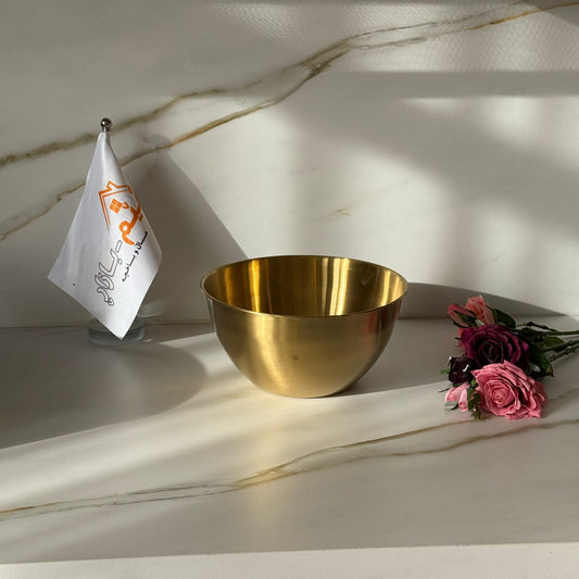 3-Sized Luxury Multi-Purpose Gold Stainless Steel Bowls