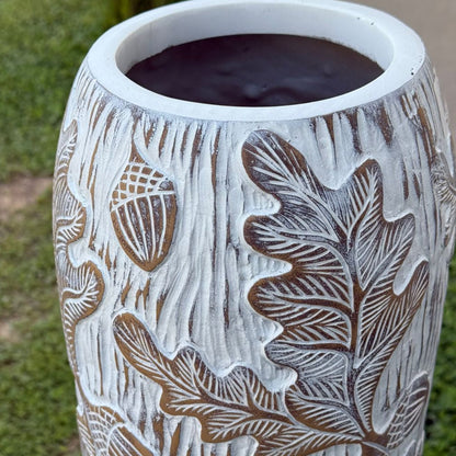 Hand Pained Decorative Ceramic Tall Vase