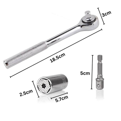 3 قطعة قبضة المقبس العالمي