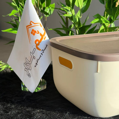 2-Sized Multi-Purpose Storage Boxes With Lid