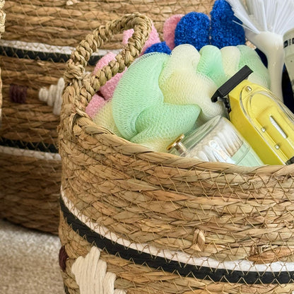 Decorative Woven Storage Basket Set