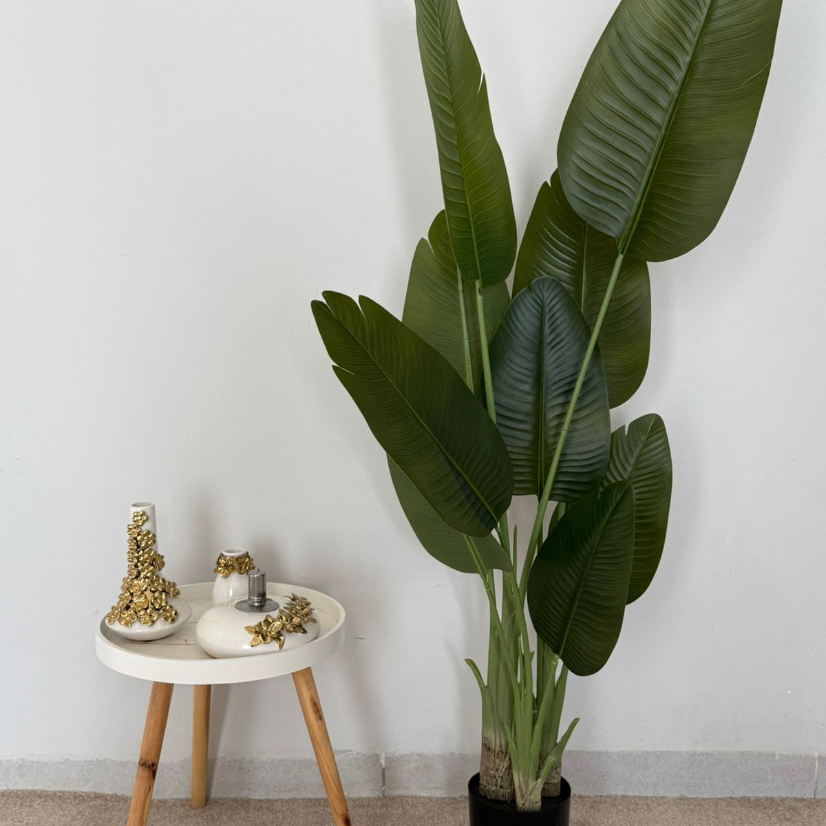 Premium Artificial Decorative Plant - Tropical Leaf Plant